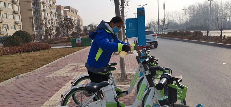 疫情逐漸向好，共享單車成為市民出行首選2