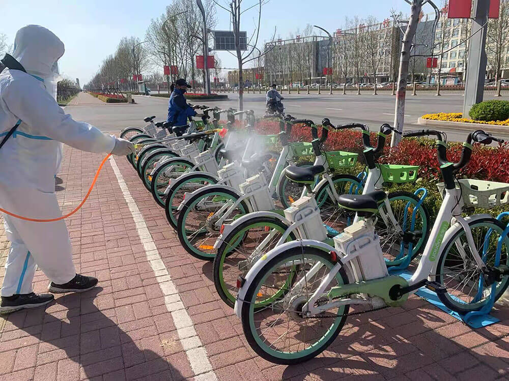 加油菏澤丨菏澤永安行共享助力車：全面落實(shí)疫情防控措施 保障市民出行安全