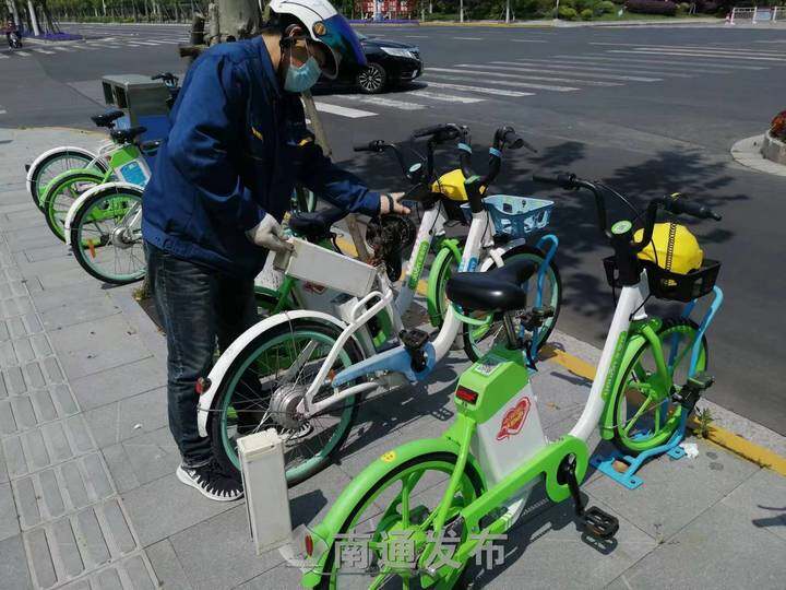 一天更換電瓶6000余塊！南通永安行組建“突擊維保隊”保障市民出行